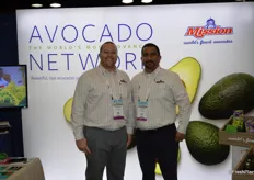 Stephen Fink and Bryan Garibay with Mission Produce.